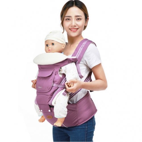 Фиолетовый Фиолетовый эрго рюкзак с хипситом Gebasy